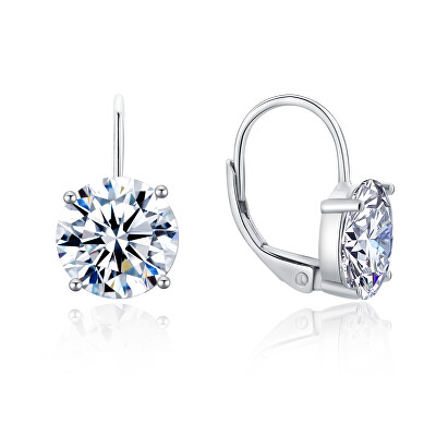 MOISS - Něžné stříbrné náušnice s čirými zirkony E0000673, E0000674