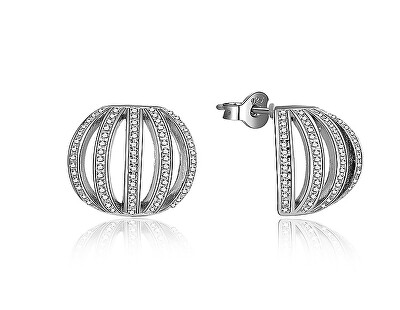 MOISS - Slušivé visací náušnice ze stříbra E0003164