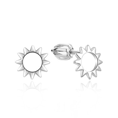 MOISS - Stříbrné náušnice pecky Slunce E0004485