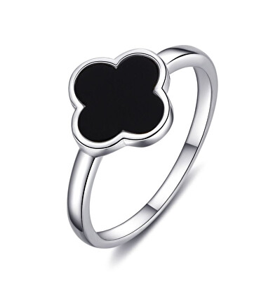 MOISS - Stylový stříbrný prsten Čtyřlístek R0004462-P