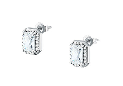 Morellato - Blyštivé stříbrné náušnice s kubickými zirkony Tesori SAIW320