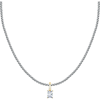 Morellato - Elegantní ocelový bicolor náhrdelník Drops SCZ1325