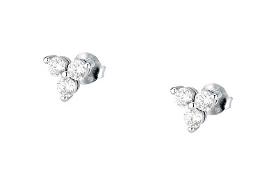 Morellato - Elegantné strieborné kôstky so zirkónmi Luminosa SAIW326
