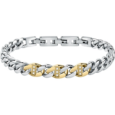 Morellato - Luxusní ocelový náramek s diamanty Diamonds SAUK06