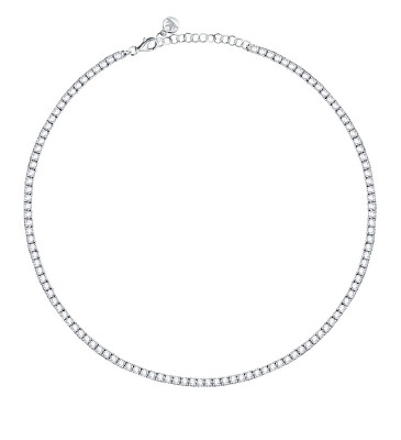 Morellato - Luxusní tenisový náhrdelník s kubickými zirkony Tesori SAIW314