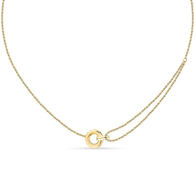 Morellato - Minimalistický pozlacený náhrdelník Capsule By Aurora SANB01