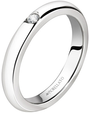 Morellato - Ocelový prsten s krystalem Love Rings SNA46