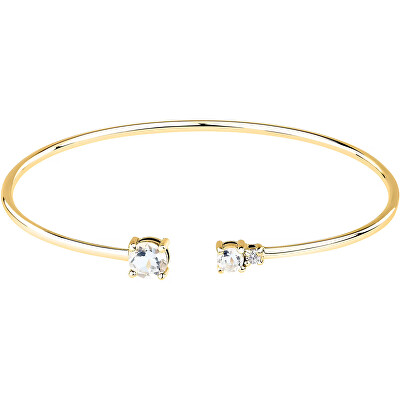 Morellato - Pevný pozlacený náramek pro ženy Tesori SAIW312