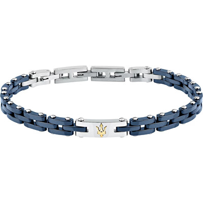 Maserati - Nadčasový ocelový náramek pro muže Ceramic JM425ATZ65