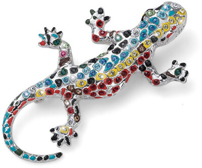 Oliver Weber - Brož s krystaly Gaudí Drac Small 58046R