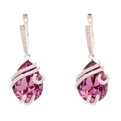 Oliver Weber - Elegantní náušnice s krystaly Swarovski Lumiere 23217 219