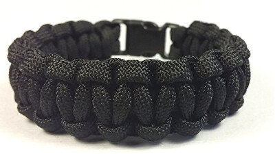 Cordell - Paracord náramek Solomon Černá