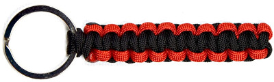 Cordell - Paracord přívěsek Červená-Černá