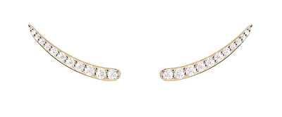 PDPAOLA - Blyštivé podélné náušnice se zirkony Riga Essentials AR01-C92-U