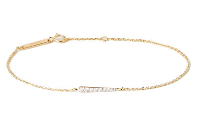 PDPAOLA - Elegantní pozlacený náramek Olga Essentials PU01-847-U