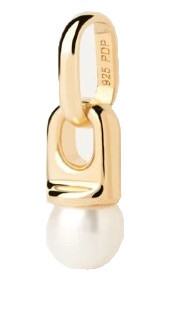 PDPAOLA - Elegantní pozlacený přívěsek s perlou Essentials PE01-080-U