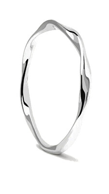PDPAOLA - Minimalistický stříbrný prsten SPIRAL Silver AN02-804