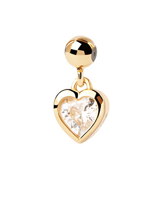 PDPAOLA - Něžný pozlacený přívěsek Srdíčko Mini Charms CH01-116-U