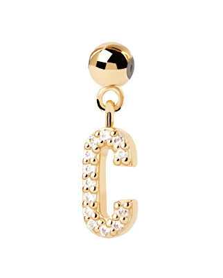 PDPAOLA - Pozlacený přívěsek "C" Charms CH01-052-U