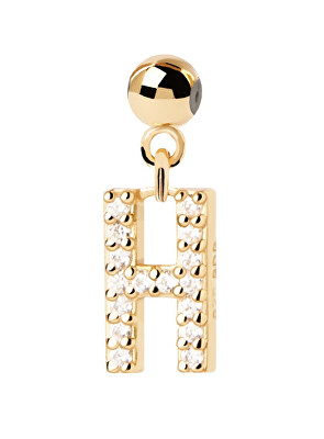 PDPAOLA - Pozlacený přívěsek "H" Charms CH01-057-U