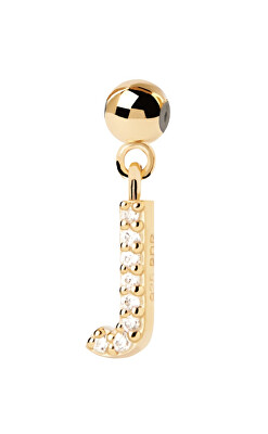 PDPAOLA - Pozlacený přívěsek "J" Charms CH01-059-U