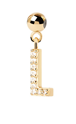 PDPAOLA - Pozlacený přívěsek "L" Charms CH01-061-U