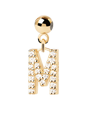 PDPAOLA - Pozlacený přívěsek "M" Charms CH01-062-U