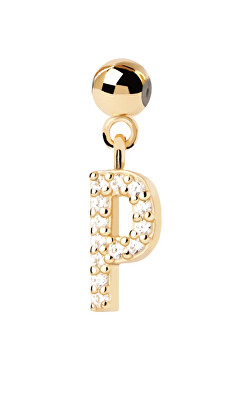 PDPAOLA - Pozlacený přívěsek "P" Charms CH01-065-U