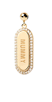 PDPAOLA - Pozlacený přívěsek se zirkony MUMMY Charms CH01-106-U