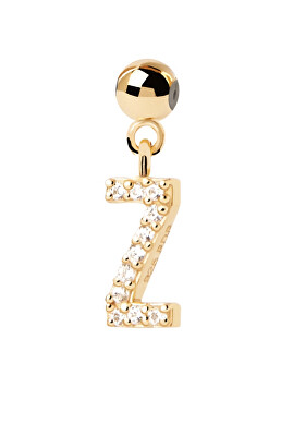PDPAOLA - Pozlacený přívěsek "Z" Charms CH01-075-U