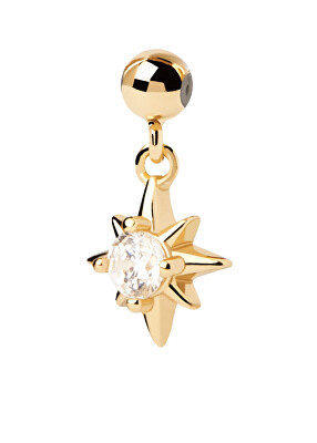 PDPAOLA - Půvabný pozlacený přívěsek Hvězda Charms CH01-087-U