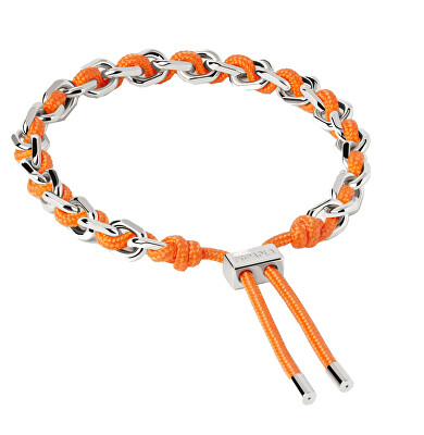 PDPAOLA - Stylový stříbrný náramek ROPES PU02-686-U