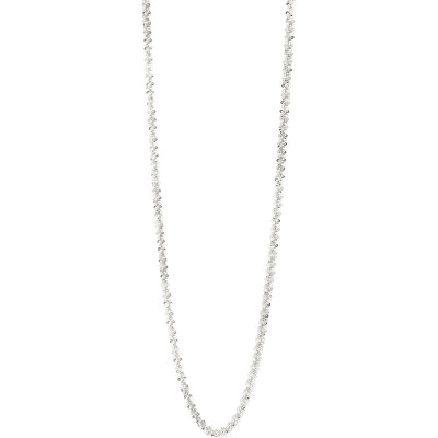 PDPAOLA - Třpytivý stříbrný řetízek Sparkle Essentials CO02-905-U