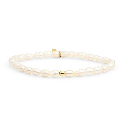 Sparkling Jewels - Elegantní náramek z barokních perel SBG-PEARL-ADD-4MM