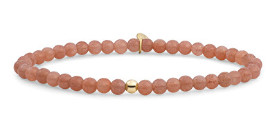 Sparkling Jewels - Korálkový náramek se slunečním kamenem SBG-GEM58-ADD-4MM