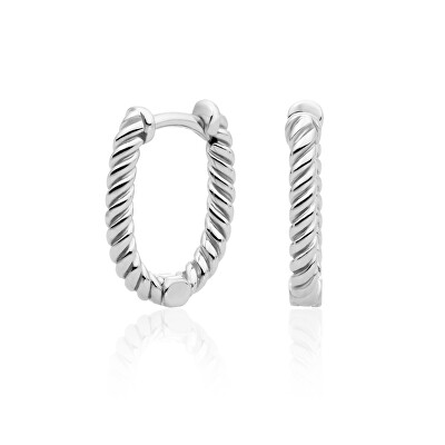 Sparkling Jewels - Slušivé stříbrné náušnice EAS21