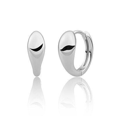 Sparkling Jewels - Stříbrné kruhové náušnice EAS32