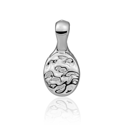 Sparkling Jewels - Stříbrný přívěsek s mačkaným designem PENS26