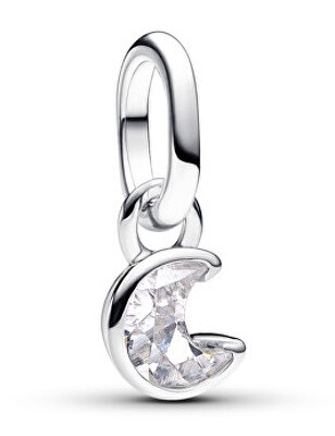 Pandora - Blyštivý stříbrný přívěsek Měsíc ME 793364C01