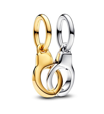 Pandora - Dvojitý bicolor přívěsek Pouta Shine Moments 763435C00