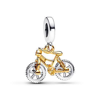 Pandora - Dokonalý visací přívěsek Dvoubarevné kolo Shine 763354C01