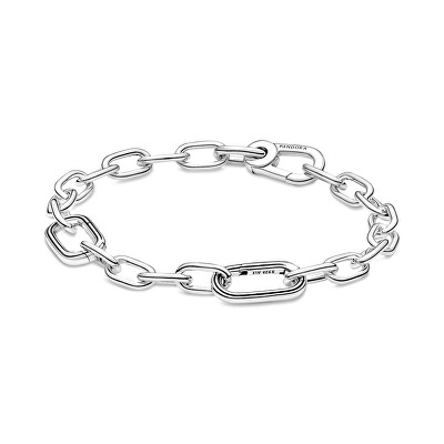 Pandora - Elegantní článkový náramek ze stříbra na přívěsky Me 599662C00