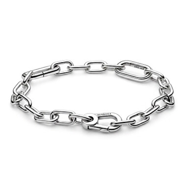 Pandora - Elegantní článkový náramek ze stříbra na přívěsky Me 599662C00