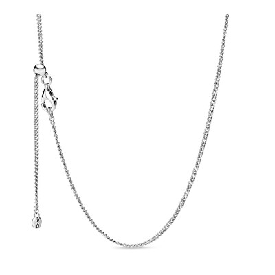 Pandora - Elegantní stříbrný řetízek Pancer 398283-60