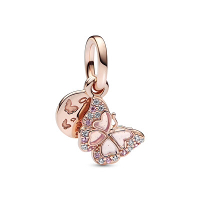 Pandora - Hravý bronzový přívěsek Motýl 782555C01