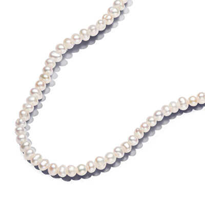 Pandora - Luxusní pozlacený náhrdelník s pravými perlami Shine Essence 363297C01-45