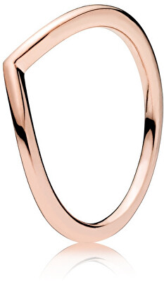 Pandora - Minimalistický bronzový prsten Timeless 186314