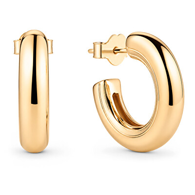 Pandora - Nadčasové pozlacené kruhy Essence Shine 263266C00