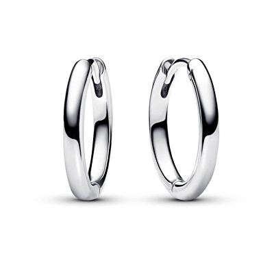 Pandora - Nadčasové stříbrné kruhové náušnice 293355C00