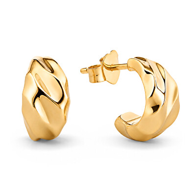 Pandora - Pozlacené visací náušnice Essence Shine 263873C00